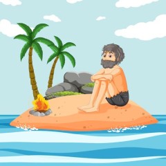 Alone On Island Thumbnail game - Alone On Island