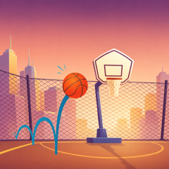 Linear Basketball Thumbnail game - Linear Basketball
